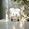 Personalized Couple Nikkah Mubarak Slate