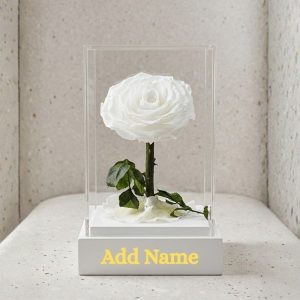 Personalized Eternal Forever Rose