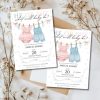 Personalized-Minimal-Gender-Reveal-Invite