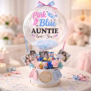 Pink & Blue Baby Reveal Bloom Box