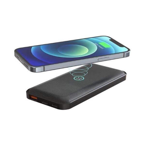 Recycled Leather 10000mAh PD Fast Charging Powerbank