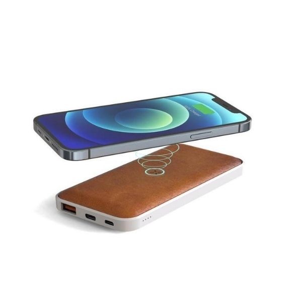 Recycled Leather 10000mAh PD Fast Charging Powerbank