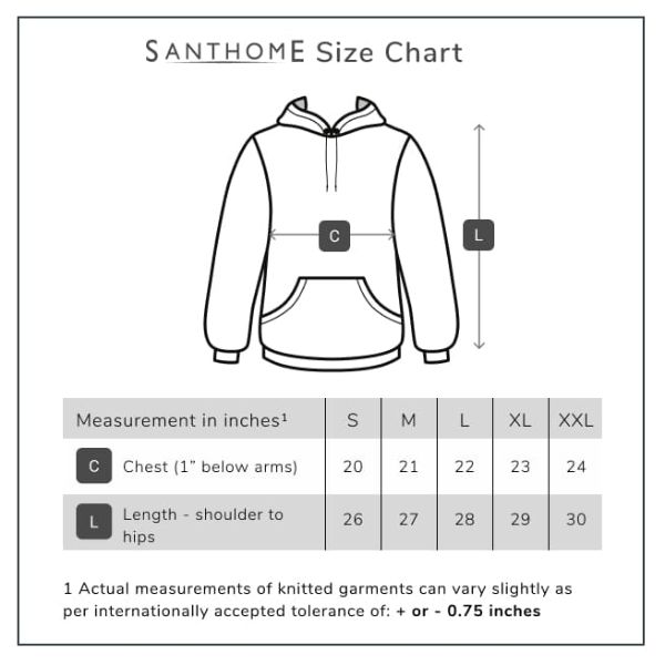 SANTHOME Customized Hoodie without Zipper