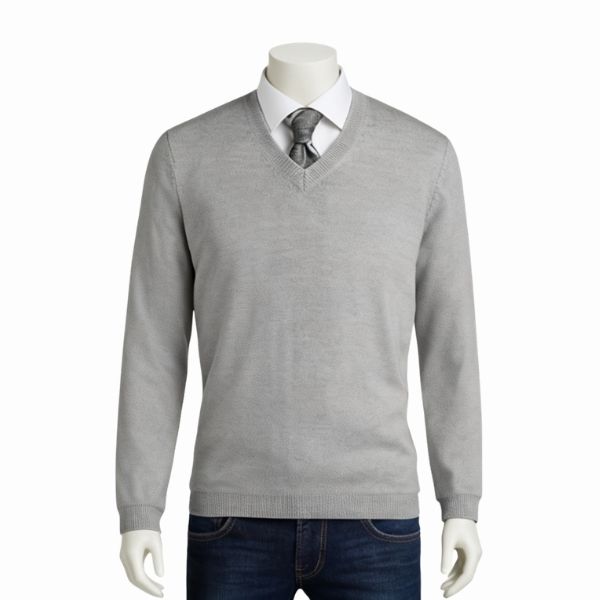 SANTHOME Customized V-Neck Sweater