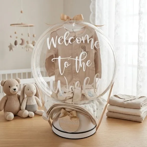 Baby Welcome Balloon & Chocolate Bundle - Balloons gift from ZAYOSHE in Maleha Street, Sharjah, UAE - image 2