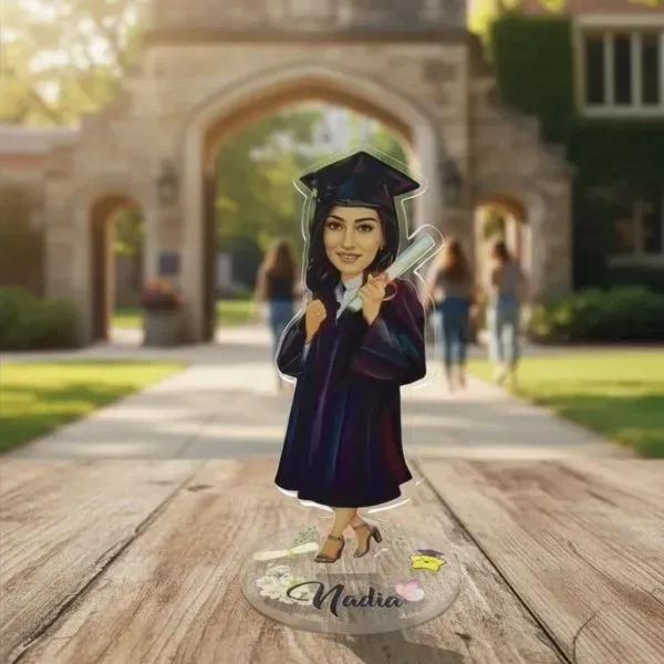 Custom Graduation Caricature Acrylic Standee