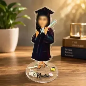 Custom Graduation Caricature Acrylic Standee (4) Custom Graduation Caricature Acrylic Standee