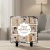 Customized Birthday Photo Rock Slate (2) Customized Birthday Photo Rock Slate