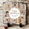 Customized Birthday Photo Rock Slate (3) Customized Birthday Photo Rock Slate