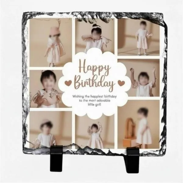 Customized Birthday Photo Rock Slate - Frames gift from ZAYOSHE in Maleha Street, Sharjah, UAE - image 3
