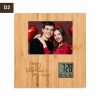 Customized Valentine’s Day Photo Frame with Digital Clock