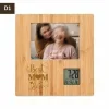 Elegant Mom Memory Frame with Built-in Digital Clock