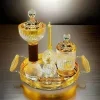 Golden Premium Incense Burner Set