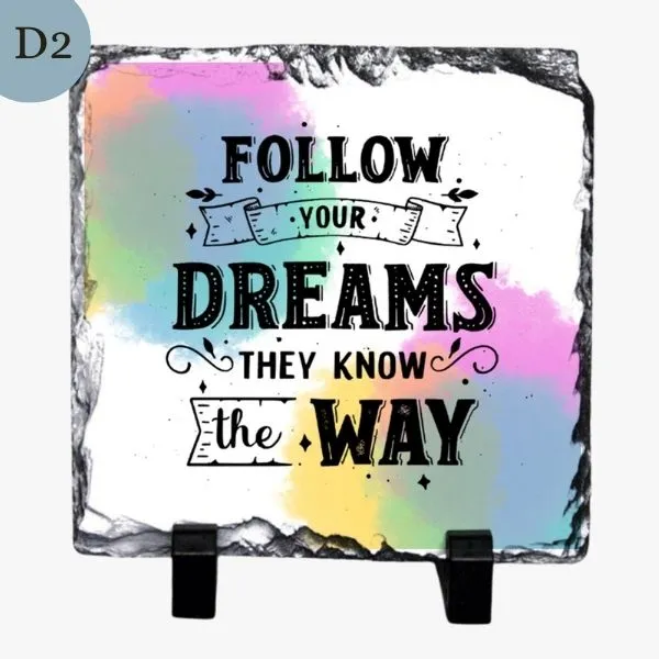 Motivational Vibes Slate - Frames gift from ZAYOSHE in Maleha Street, Sharjah, UAE - image 2
