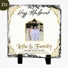Personalized Hajj Mubarak Photo Rock Slate (2) Personalized Hajj Mubarak Photo Rock Slate