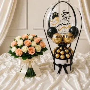Personalized Luxury Hajj Gift Combo (4) Personalized Luxury Hajj Gift Combo