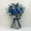 Royal Blue Rose Elegance Bouquet