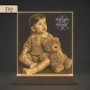 Welcome Baby Photo LED Acrylic Lamp
