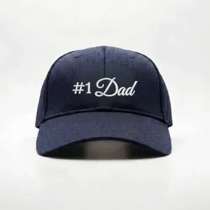 #1 Dad Adjustable Cap #1 Dad Adjustable Cap