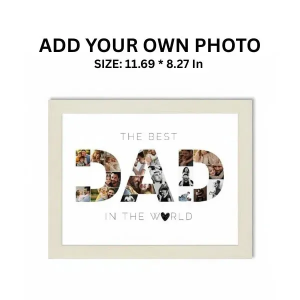 Best Dad Ever Personalized Photo Frame (3) Best Dad Ever Personalized Photo Frame