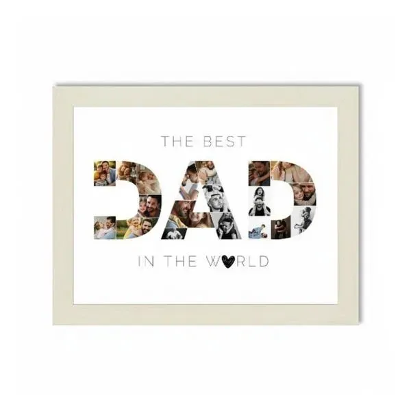 Best Dad Ever Personalized Photo Frame (5) Best Dad Ever Personalized Photo Frame