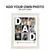 Custom Dad's Precious Memories Photo Frame (3) Custom Dad's Precious Memories Photo Frame