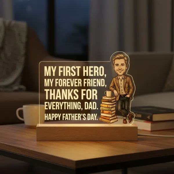 Custom Photo LED Lamp for Father’s Day - Gifts gift from ZAYOSHE in Maleha Street, Sharjah, UAE - image 2