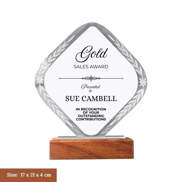 Customized Acrylic Appreciation Plaque (4) Customized Acrylic Appreciation Plaque