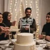 Customized Acrylic Hajj Mabroor Cake Topper (4) Customized Acrylic Hajj Mabroor Cake Topper
