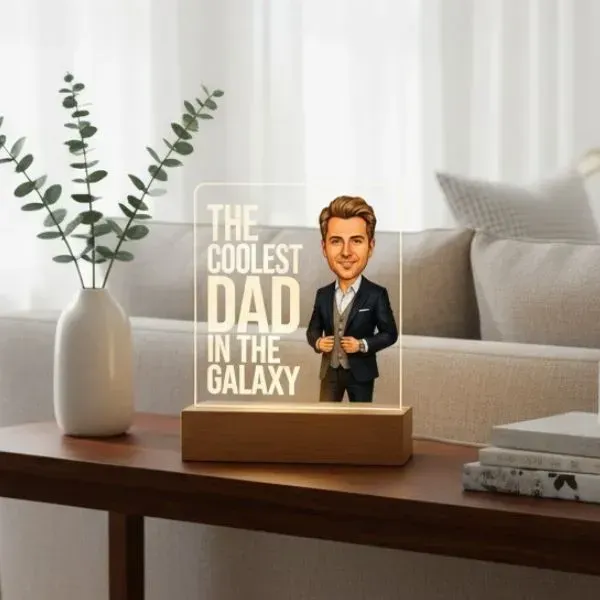 Customized Father's Day LED Lamp