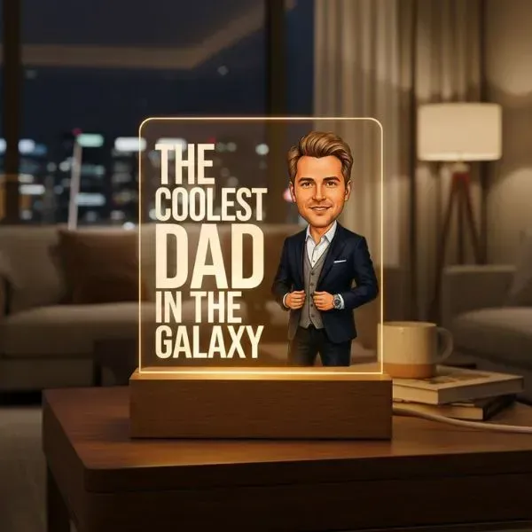 Customized Father's Day LED Lamp