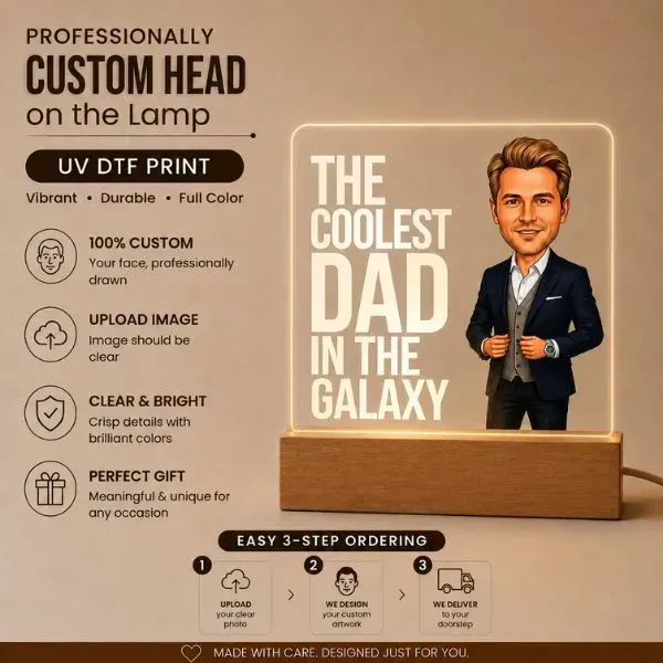 Customized Father's Day LED Lamp