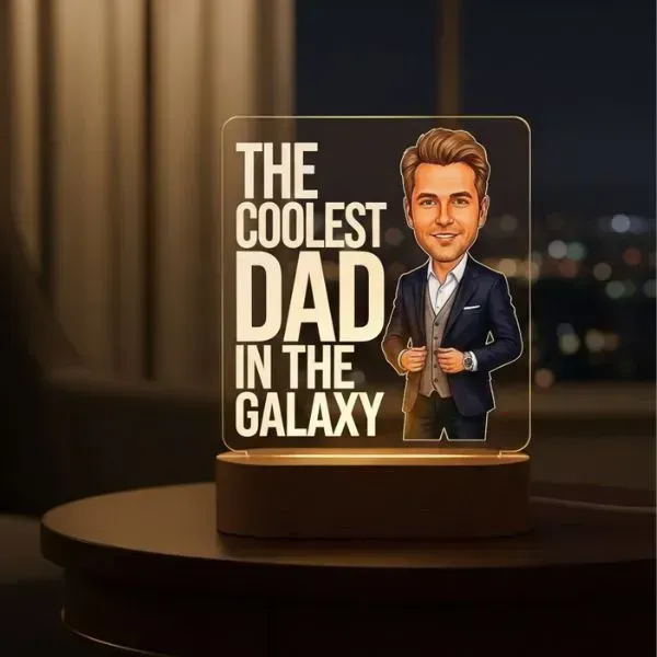 Customized Father's day LED Lamp (4) Customized Father's day LED Lamp