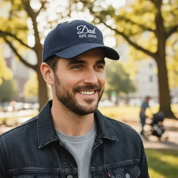 Dad Est. Forever Premium Cap