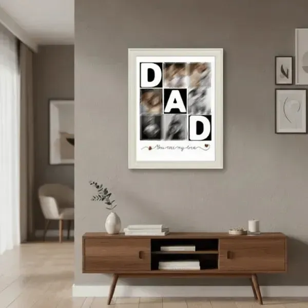 Father's Day Gift Bundle with Frame & Bottle (3) Father's Day Gift Bundle with Frame & Bottle