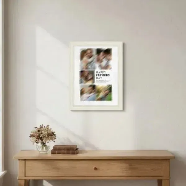 Father's Day Gift Frame with Custom Photo (2) Father's Day Gift Frame with Custom Photo