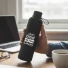 Father's Day Insulated Soft Touch Quote Bottle