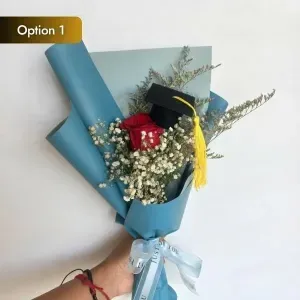 Mini Graduation Roses Bouquet