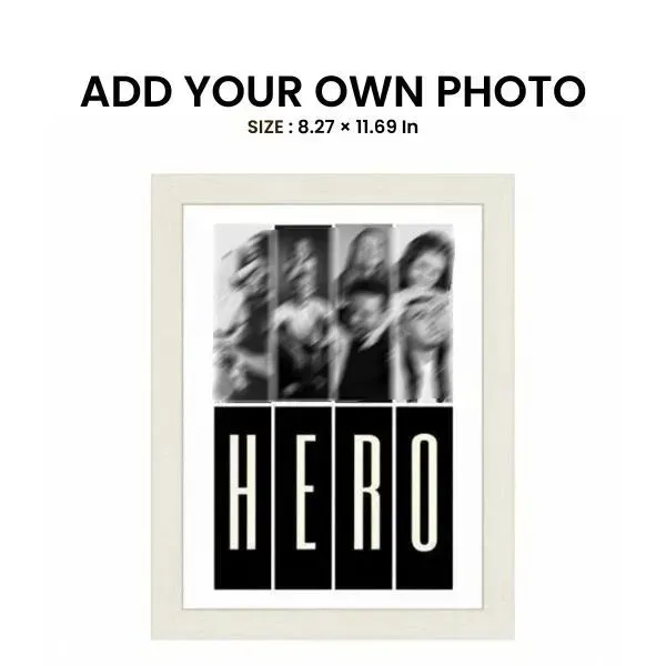 My Hero Dad Personalized Photo Frame (3) My Hero Dad Personalized Photo Frame
