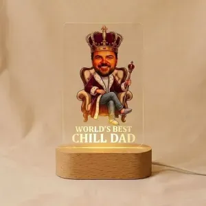 Personalized Best Dad LED Lamp Gift Personalized Best Dad LED Lamp Gift