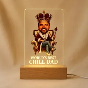 Personalized Best Dad LED Lamp Gift Personalized Best Dad LED Lamp Gift