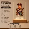 Personalized Best Dad LED Lamp Gift Personalized Best Dad LED Lamp Gift