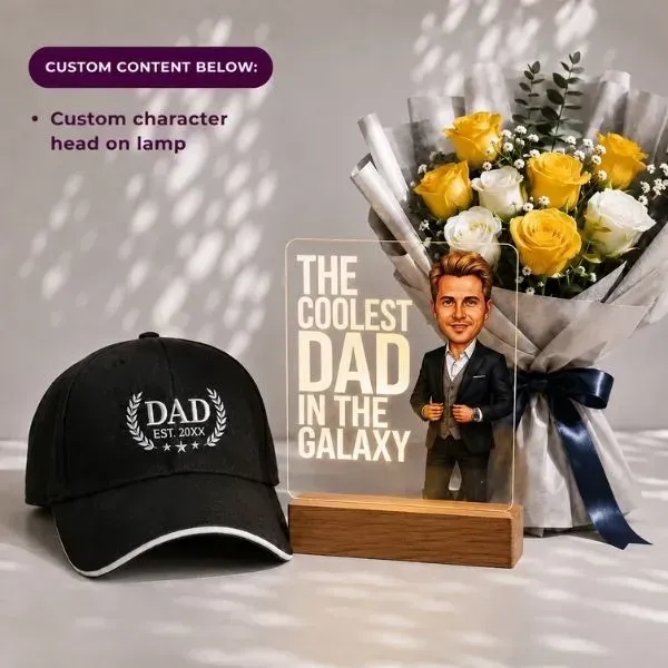 Personalized Father's Day Gift Bundle for Dad