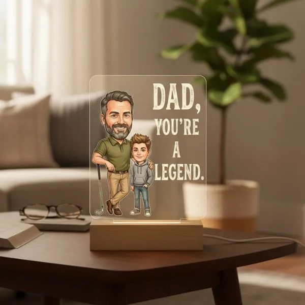 Personalized Father’s Day LED Lamp Gift for Dad - Gifts gift from ZAYOSHE in Maleha Street, Sharjah, UAE - image 4