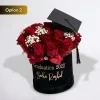 Personalized Graduation Roses with Grad Hat