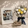 Personalized Photo Frame Gift Bundle for Dad Personalized Photo Frame Gift Bundle for Dad