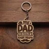Wooden Car Keychain Gift for Dad (13) Wooden Car Keychain Gift for Dad