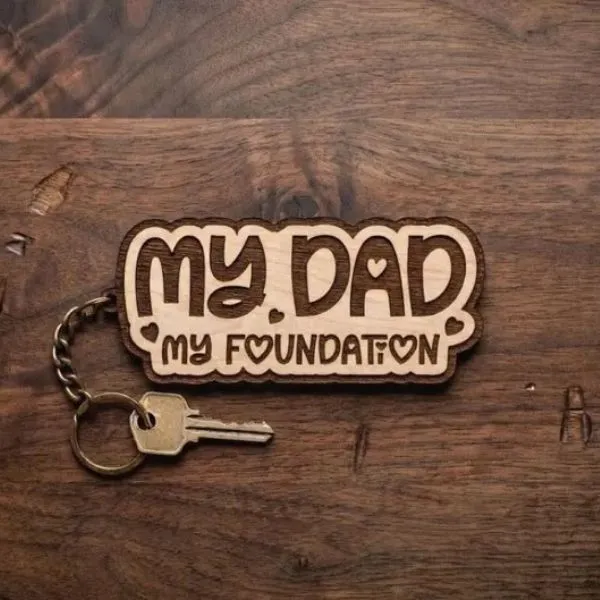 Wooden Car Keychain Gift for Dad - Gifts gift from ZAYOSHE in Maleha Street, Sharjah, UAE - image 3