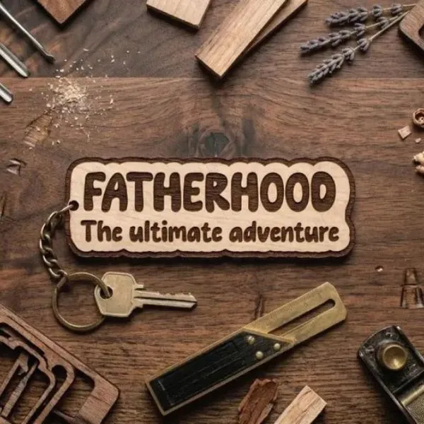 Wooden Car Keychain Gift for Dad - Gifts gift from ZAYOSHE in Maleha Street, Sharjah, UAE - image 5