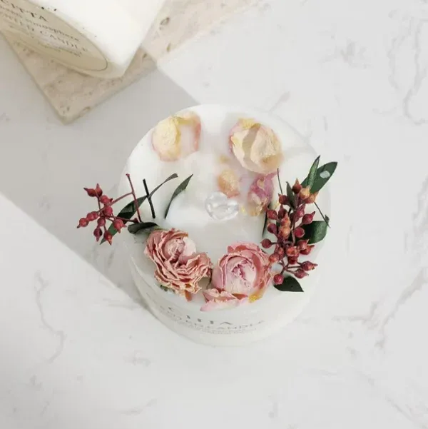 Zayoshe-Scented-Candles-Rose-Fruit-Temptation-Aroma- Zayoshe Scented Candles - Rose-Fruit Temptation Aroma